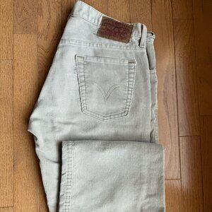 Levi's 527 Corduroy Low Boot Cut Jeans